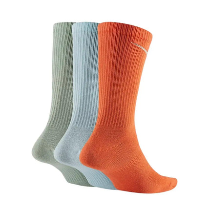NIKE Women's Macaron Pastel-Colored Knee-High Socks / Men's Dopamine 3-Pack Casual and Athletic Socks DC7537-903