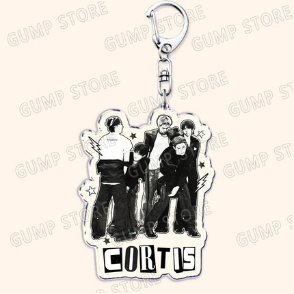 Hot New Kpop Boy Group Keychains for Women Accessories Bag Key Chain Martin James Juhoon Seonghyeon Keonho Gifts Friends Keyring
