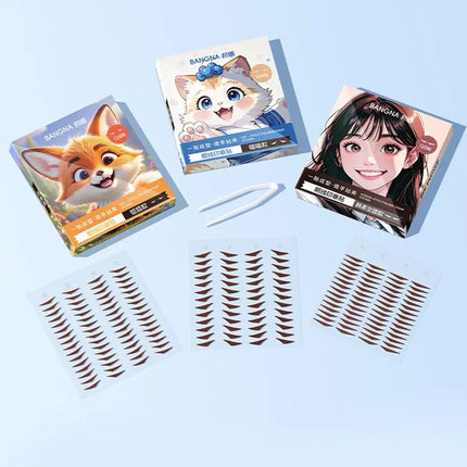 Eyeliner Stamp Stickers Water Resistant Sweat Resistant Fitting Eye Beauty Stickers Eye Eyeliner Patches Makeup Stencils