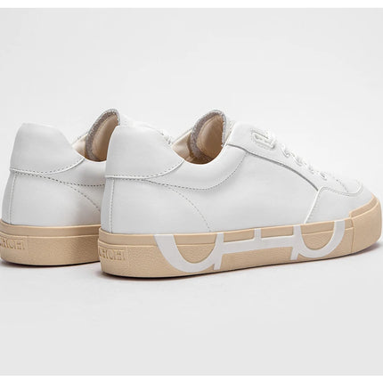 Men's Sneakers Casual Pu Leather Breathable Walking Flat Shoes for Men 2025New Male Tennis Sneaker Soft White  Shoes