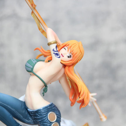 In stock 30cm One Piece Anime Figure Nami Action Figurine Hentai Pvc Statue Model Room Collection Decoration Toys Ornaments Gift