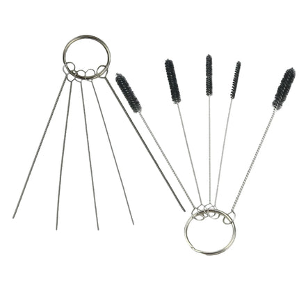 Carburetor Carbon Dirt Jet Remover Cleaning Needles Brushes Wires Set For Auto Motorcycle ATV Chainsaw