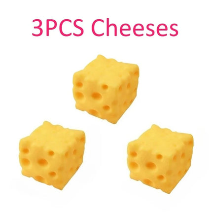 Squishy Cheese Cube Squeeze Toys Soft Butter Cheese Fidget Toy Slow Rebound Push Stress Relief Sensory Toy Christmas Present