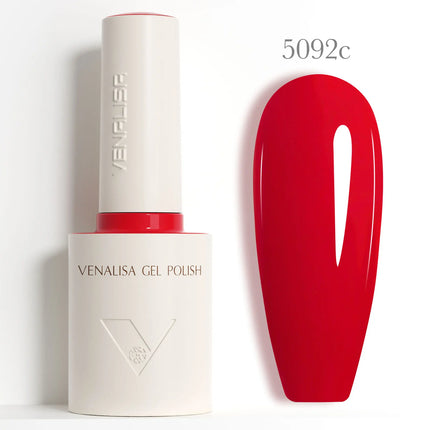 VENALISA 10ml Nail Gel Polish 108Colors HEMA/TPO Free UV LED SoakOff Long Lasting High Gloss Base TopCoat for Salon DIY Manicure