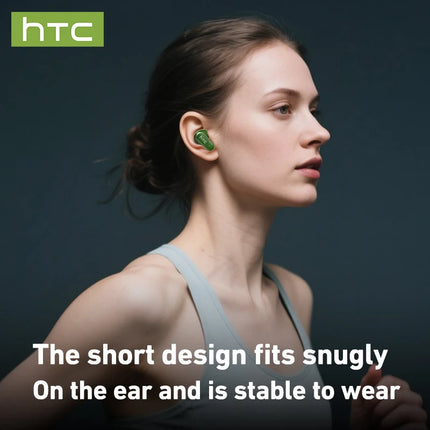 HTC NE51 TWS Wireless Earbuds Bluetooth 6.0 AI Translator ENC Noise Cancelling IPX5 Waterproof 14.2mm HiFi Stereo Headphones