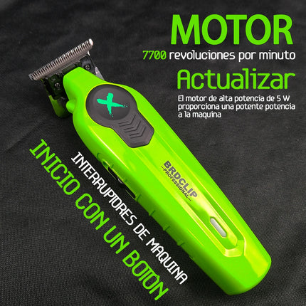 New 2026 BRDCLIP FA1T Green Professional Hair Trimmer Barber Carving Gradient Finish Machine Electric Clipper with Charger Stand