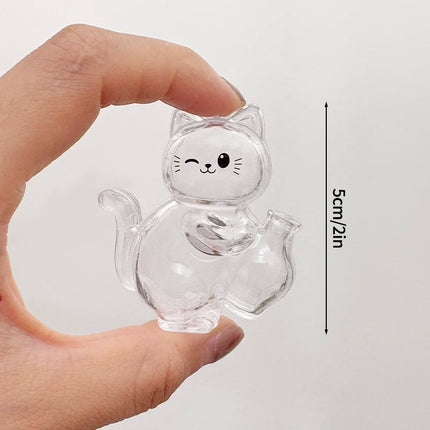 Cat Hair Storage Fridge Magnets Cat Whisker Holder Cat Hair Collection Fridge Magnets Pet Fur Keepsake Capsule DIY Souvenirs