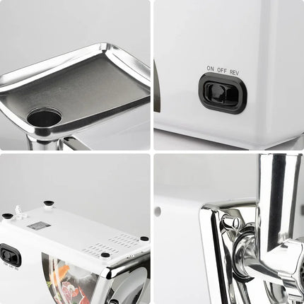 110V-220V Electric Meat Grinder, Household Multi-functional Stainless Steel Grinder, Meat Filling Machine, Enema Machine