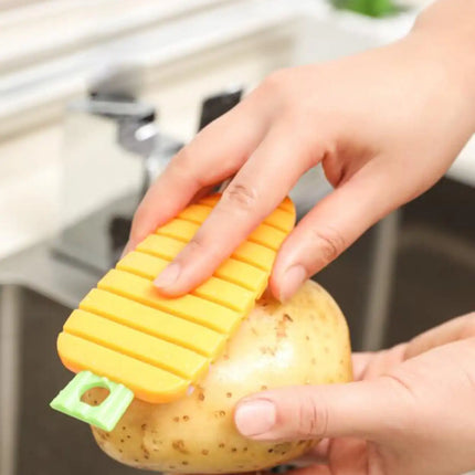 1pc-Multifunctional flexible cleaning brush for fruits and vegetables, kitchen cleaning brush for fruits and vegetables