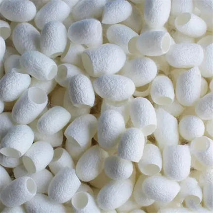 10Pcs Organic Natural Silk Cocoons Silkworm Balls Face Skin Care Scrub Purifying Acne Anti Aging Whitening Hot Sale