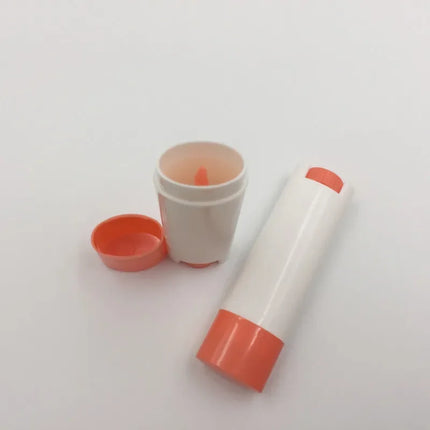 10/30/50/100/200 Empty PP 5g Oval Lipstick Tube Empty Round Lip Gloss Tube Clear Travel Bottle Plastic Diy Oval Lip Balm Tubes