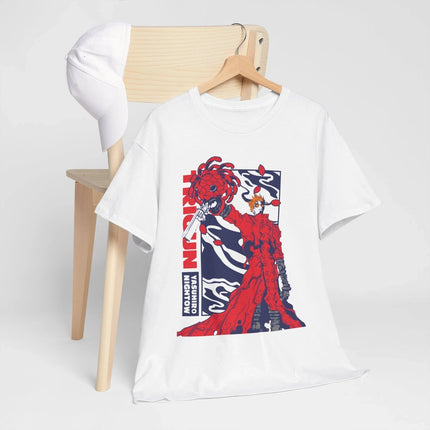 TRIGUN STAMPEDE Trigun Nicholas D Stampede Graphic Print T-Shirts Men Women Fashion Crewneck Cotton Tees Harajuku Oversized Tops