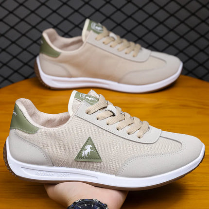 Men's Breathable Mesh Sports Shoes Lightweight Comfortable Soft Bottom Casual Shoes Versatile Footwear for All Seasons