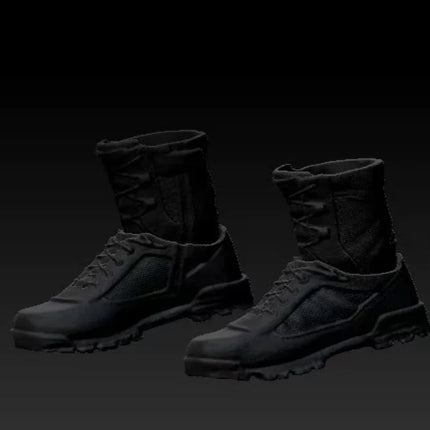 1/12 Scale Tactical Boots Model for 6'' Adam01 Muff