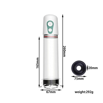 Electric Penis Pump for Men Penis Enlargement Extender Male Masturbator Dick Vacuum Pump Penis Trainer Adult Sex Toy