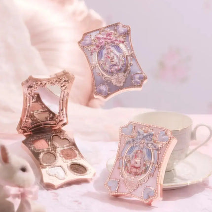 Flower Knows 2026 Bunny Garden Makeup Palette Cute Rabbit Themed Eyeshadow Blush Highlight All In One Cosmetic Collection