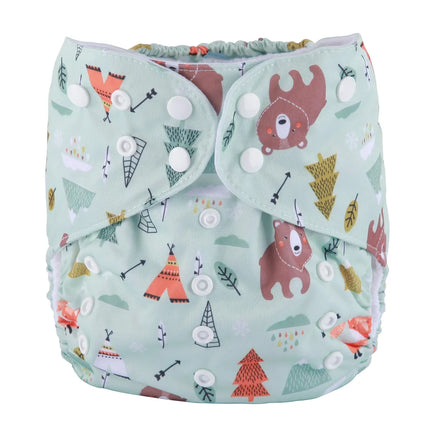 [Sigzagor] 2 to 7 years old Big Cloth Diaper Nappy Pocket Reusable Washable Baby Kids Toddler Junior Photos Newborn Photography