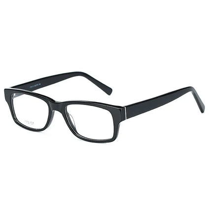 BLUEMOKY Refined Full-Frame Rectangular Prescription Glasses, Handcrafted Acetate Progressive Optical Eyewear for Men and Women