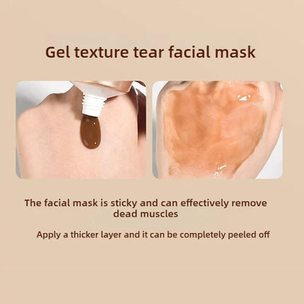 Spots Peel-Off Facial Mask Anti-Blemish Freckle Brightening Off Mask Deeply Clean Pore Tightening Moisturize Glowing Skin