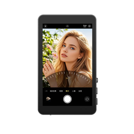Vlog Selfie Monitor Screen,Wireless 4K/1080p Back Camera Monitor for iPhone & Android, Built-in Speaker for YouTube TikTok Live