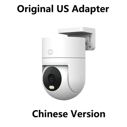 Xiaomi Outdoor Camera 4C 5 Megapixel Full-color Night Vision IP66 Waterproof Bidirectional Gimbal Wifi 6 Humanoid Tracking CN