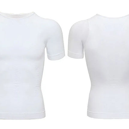 Men Slimming Body Shaper Chest Compression Shirts Tummy Control Shapewear Abdomen Slimming Vest Waist Trainer Corset Tank Top