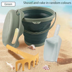 Green Folding Bucket