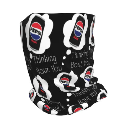 Thinking Bout You Pepsi Max Bandana Neck Gaiter Wrap Mask Scarf Multi-use Headwear Beanies Hat for Men Women Adult All Season