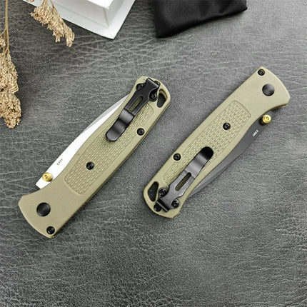 2026 NEW BM 535 Folding Knife Pocket Camping Hiking Outdoor Knife S30V Blade Nylon Glass Fiber Handle EDC