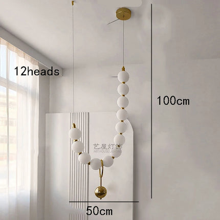Nordic Home Decor Living Room Bedroom Pendant and Dining Room Pendant, Ceiling Light, Indoor Lighting