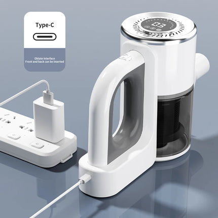 Cordless Handheld Vacuum Cleaner Chargeable 15000 PA Wireless Cleaning Machine for Car Home Bed Floor Cleaning