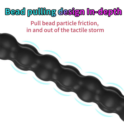 Extra-long Anal Dildo Butt Plug Prostate Massager Adult Gay Anal Beads deeper Stimulation G-spot Clitoral Sex Toys for Men Women