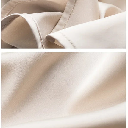 2026 Spaghetti Strap Top Women Halter V Neck Basic White Cami Sleeveless Satin Silk Tank Tops Women's Summer Camisole Crop Top
