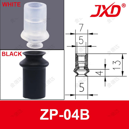 JXD Mini Double Layer Vacuum Sucker ZP-06/08/10/13/16/20/25/32/40/50BN Mini Industry Vacuum Suction Cup With Ring