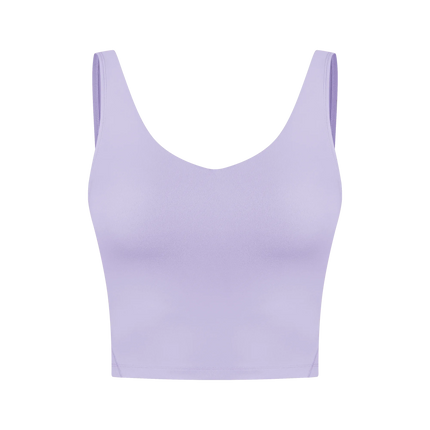 Sports Bra for Women Yoga Top Fixed Chest Pad Gym Vest Shock-proof Workout Tops Yoga Clothes U-shaped Back Fitness Crop Top
