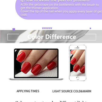 LILYCUTE 7ml  Mirror Metallic Nail Polish No Need of UV LED Lamp Nail Supplies Vernis Red Purple Mirror Effect for Nails
