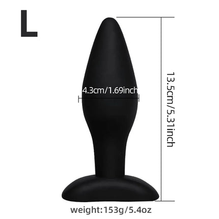 Silicone Plug Anal Butt Plug Analplug Dilator Dildo Prosate Massager Adult Games Sexy Toys for Men Women Couples Female Sex Shop