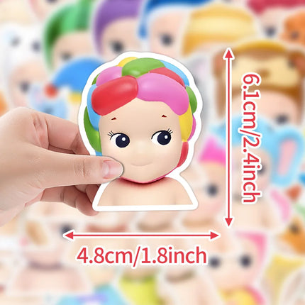 10/30/50PCS Sonny Angel Cartoon Cute Sticker DIY Phone Laptop Luggage Skateboard Graffiti Decals Fun for Kid