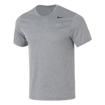 Nike T-Shirt Men's Loose Casual Sports Fitness Round Neck Comfortable Breathable Half-Sleeve Cotton Running Short-Sleeve