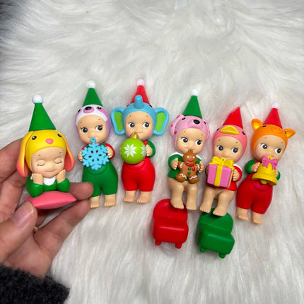 Sonny Angel Mini Figure Christmas Series  Sold as a set  No box No bag  Blind Box