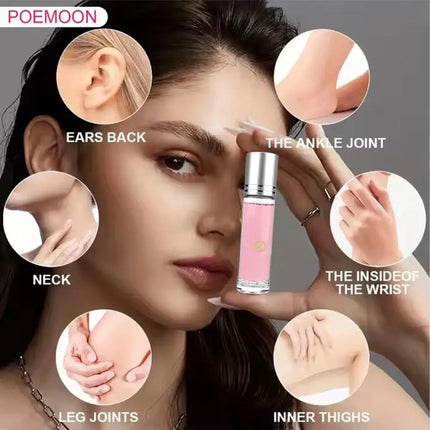 10ML Roll-on Unisex Ball Men's Essential Oil Attracts The Opposite Sex Charming Aromatic Fresh Light Scent Dating Gift