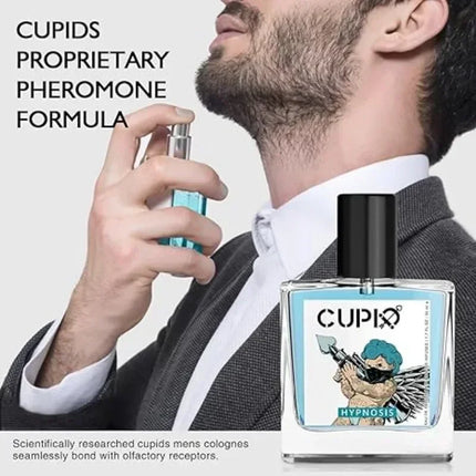 Cupid Original Men's Pheromone Cologne 50ml Original Lasting Mature Hypnotic Fragrance High Quality Hombre Perfume Body Spray
