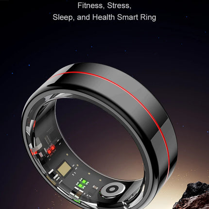 R04 Smart Ring Men Women Health Sleep Monitor 5ATM Waterproof Smartring Multi-sport Mode Camera Control