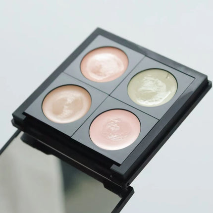SPLASHEEN 4 Colors Concealer Palette Cream Moisturizing Foundation Cover Acne Marks Dark Brightening Skin Tone Correction Makeup