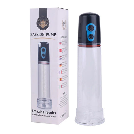 Electric Penis Pump Penis Enlarger Vacuum Pump Sex Toys for Men Penile Bigger Trainer Adult Male Masturbator Penis Enlargement
