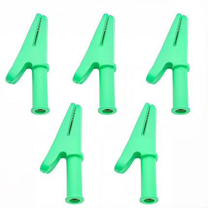 Alligator Crocodile Clip PVC  Insulated Handle Battery Test Clamp  Probe Connector Banana Plug  30A Electric Battery Welding