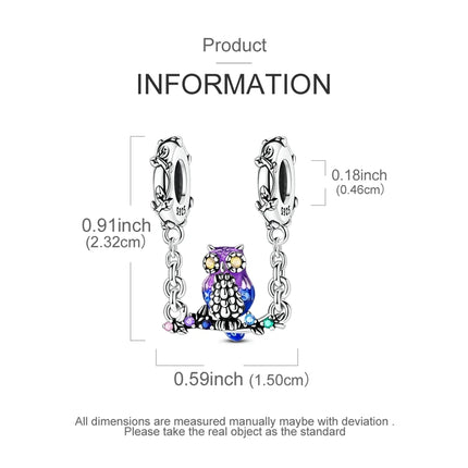 Silver 925 Charm Bead Rose Heart Pandent Butterfly Orchid Clasp Clip Fit Original Bracelet Pendnat Diy For Woman Jewelry
