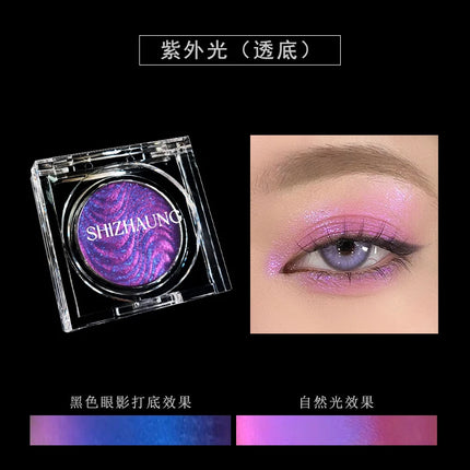 Chameleon Eyeshadow Powder Monochrome Matte Shimmer Metallic Glitter Gothic High Gloss High Colors Fine Flash lasting Eye Makeup