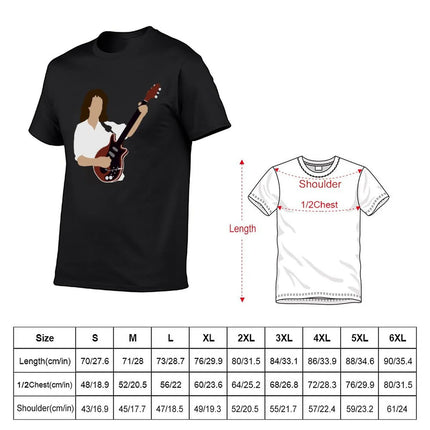 Minimal Brian May 1 T-Shirt plain funnys mens champion t shirts