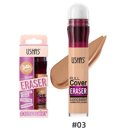 Sponge Head Concealer for Dark Circles, Tears, Freckles, Acne, Dark Circles, Pigmentation and Blemishes, Creating Natural Skin